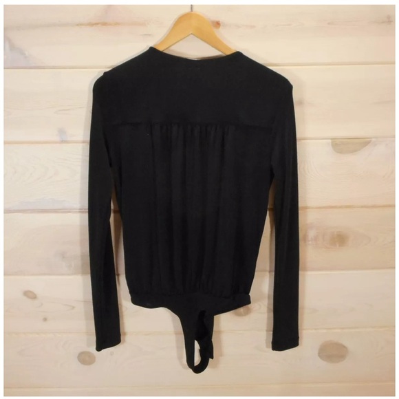 Intimately Free People Deep V neck Wrap Bodysuit - Picture 2 of 2